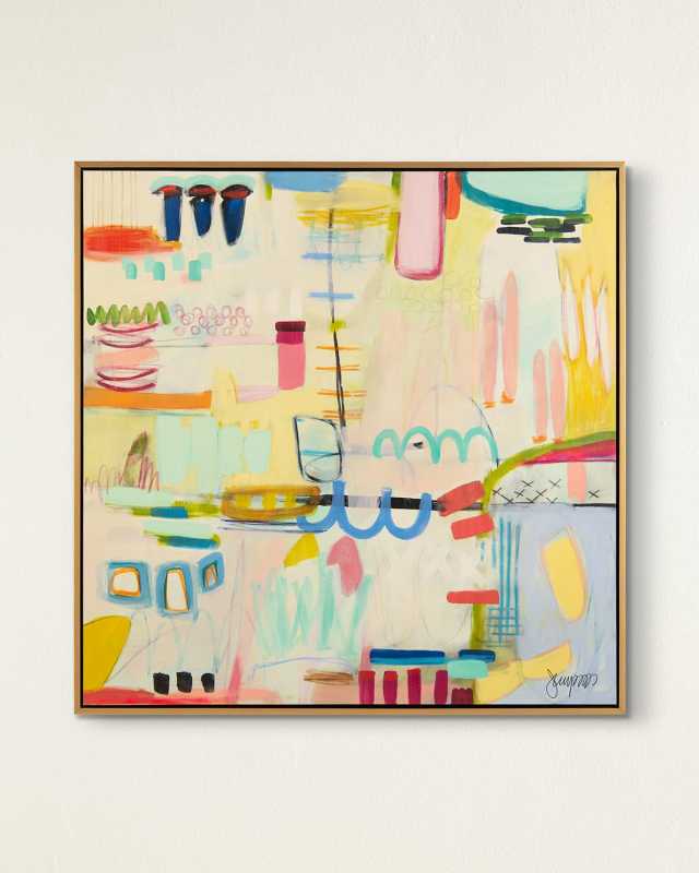 "Road Map" Giclee Wall Art by Jennifer Poe